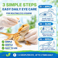 Reptile Eye Drops with Manuka Honey, Heartleaf & Hyaluronic Acid – Gentle Eye Wash & Moisturizing Care for Bearded Drago