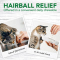 Vet's Best Cat Hairball Relief Chewable Tablets, Relief for Cats, 60 Count