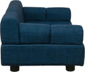 Paws & Purrs Puffer Pet Sofa Bed, Dog or Cat Couch with Tufted Cushion and Armrest, Stylish Indoor Pet Furniture
