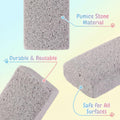 2 Pcs Pet Hair Remover Pumice Stone 3.74x2x1.6 in (10cm) Dog Cat Fur Cleaning Tool for Car Interior Bedding Carpet Couch