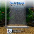 Aquarium Air Bubble Strip, Fine Bubble Wall Air Stone Bar for Fish Tank, High Dissolved Oxygen Diffuser, Aeration Bubble