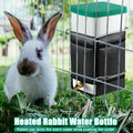 Saillong Rabbit Water Bottle, 32 oz No Drip Heated Water Bottle, 1 Pack
