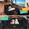 NEEZUKAR Dog Car Seat for Large Medium Size Dogs, Pet Car Seat Under 55 lbs