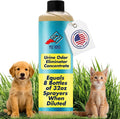 Pee Hero Outdoor Pet Urine Odor Eliminator 32 oz Concentrate, Makes 8 Bottles, 32 oz Each
