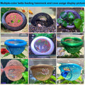 2pcs White Floating Betta Fish Hammock Bed,Beta Hide Cave and Resting Spot,Fish Tank Accessories Decor Toy,Betta Fish Fe