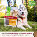 Only Natural Pet MaxMeat Air Dried Chicken Dry Dog Food Grain Free, 2 lb