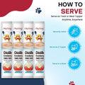 Lickable Cat Treats, Chicken & Cranberry Puree Topper, 10 Tubes