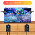 2100GPH Aquarium Wave Maker with Controller Mini DC 24V 12W Powerhead with Magnetic Mounting, Wavemaker with LED Display