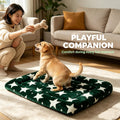 Dog Bed Mat,Reversible & Ultra Soft Kennel Pad-Machine Washable Pet Bed for Dogs & Cats-All-Weather Crate Liner for Crat