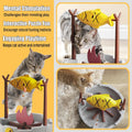 PetPals Cat Slow Feeder, Treat Dispenser - Interactive Cat Puzzle Toy for Small Pets & Kittens, Mental Stimulation Pet Food Feeding Toy, Dry Food Dispensing Cat Toy