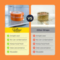 Yellow Hydrant Canned Cat Food Storage Container Patent Pending Reusable Airtight Can Cover Pet Food Sealer - Keeps Cat Food Container Sealed and Fresh in the Fridge, Eliminates Odor (1 pack)