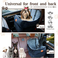 Dog Booster Car Seat for Small/Medium Dogs up to 30 lbs,Interior 7 Inches Elevated Pet Booster Seat,Ultra Soft Fabric an
