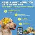 Hemp Calming Chews for Dogs Anxiety - Dog Calming Treats with Melatonin, Valerian Root, Chamomile Extract & Vitamin B Complex - Canine Chews for Vet Visits, Grooming, Travel, Thunderstorms, Fireworks