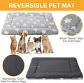 VitalCozy 4 Pcs Dog Crate Pads Soft Warm,20 x 30 x 1.6 Inch