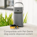 Pet Genie Refill Bags | Jumbo 2-Pack, 56 Total ft | Up to 8 Months of Supply in 2 cartridges | Ultimate Odor Control Dog