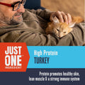 Whole Life Cat Just One Turkey Freeze Dried Cat Treats - 1.2 oz (Pack of 1)