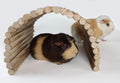 Flexible Wood Hideout - Extra Large - House, Tunnel, Ramp, Bridge, Tube for Guinea Pigs, Ferrets, Hedgehogs, Chinchillas