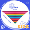 Saintrygo Dog Sombrero Hat Pet Carnival Costume Straw Mexican Hat and Dog Bandana Pet Triangle Bib for Mexican Cowboy Carnival Decorations