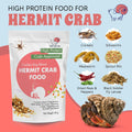 Hermit Crab Food Bundle (Farm and Meadow, Fruity Breakfast Blend, Crabby Bug Blend, Greensand)