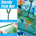 AQUANEAT 8 Inch Aquarium Fish Net, Wastes Skimming Cleaning Tool with Firm Handle for Fish Tanks Small Ponds