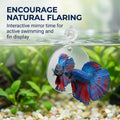 1 Set Clear Betta Training Mirror Fish for Tank Fish Antidepressant Work Out Special for Betta Fitness Mirror Aquarium D