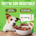 Dog Treats - Pig Ears, Natural Chews for Pups (10 Pack, Pig Ears)