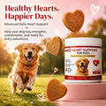 Taurine for Dogs, Heart Support Supplement, Antioxidant - Rich L-Taurine, L-Carnitine, EPA & DHA, CoQ10, Supports Cardiovascular Wellness, Circulation & Heart Function – 120 Chicken Flavour Soft Chews