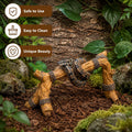 Layhit 5 Pcs Snake Climbing Branch Ring Reptile Wood Trunk Tank Decor Reptile Climbing Habitat Accessory for Terrarium T