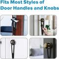 Neobay Cat Door Latch with Stabilizer, Keeps Dogs Out of Litter Box