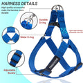 No Pull Dog Harness, Leash & Collar Set, Adjustable Step-in Vest