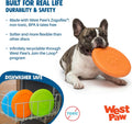 WEST PAW Zisc High-Flying Disc Dog Toy