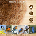 Sukh Coconut Fiber for Bird Nest - Bird Nest Bedding for Hummingbird Finch