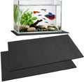 31.5 x 15 x 0.2 Inch Aquarium Mat 2Pcs, Thick Shock Absorbing Fish Tank Pad, Waterproof Non-Slip Base Cushion for 20 Gal