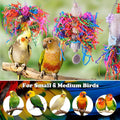 Matutinus Bird Toys, Parakeet Foraging Toy, Hanging Chewing Toy, Bird Cage Accessories – Suitable for Cockatiels, Budgies, Lovebirds, Conures and Other Small Parrots