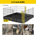 Aivituvin Pet Playpen Guinea Pig Cage Small Animal Rabbit Exercise Pen with Waterproof Floor Liner - Extension Playpen O