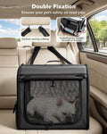 Dog Car Carrier Light Weight 24×17.7×20.5in, Foldable Dog Carrier