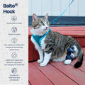 Balto Feline Hock Brace – Cat Ankle Brace – Brace with Aluminum Splints – Pre/Post Surgery Helps Support Arthritis and U
