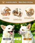 Dog Muzzle, Soft Mesh Muzzles for Small Dogs, Chihuahua Shih Tzu Yorkie Pom, Short Snout Mouth Guard for Barking Biting 
