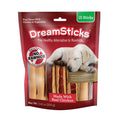 DreamBone DreamSticks With Real Chicken Chews For Dogs, 15 Count, These Easy-to-Digest Rawhide-Free Chews are a Dog’s Favorite Distraction