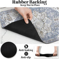 Dog Food Mats for Floors Absorbent, Pet Cat Food Mat - Non Slip Dog Bowl Mats for Food and Water, Eco-Friendly Boho Dog 