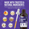 Cat Melatonin Drops, Liquid Melatonin for Cats for Grooming, Travel and Vet Visits, Calming Cat Sedative for Grooming, C
