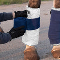 Harrison Howard Quilted Horse Leg Wraps, Standing Wraps for Horses Stable & Recovery, Soft Padded Horse Bandage Liners-W