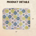 Washable Pee Pads for Dogs, Stylish Absorbent Reusable Training Dog Pads, Non-Slip and Leak-Proof Puppy Pads, Potty Pads