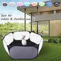 Small Animals Playpen, Portable Pop-up Open Interactive Pet Tent, Indoor Outdoor Fence for Rabbits, Guinea Pig, Hamster,