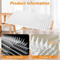 16" x 13" Cat Spike Mat Outdoor Indoor Cat Deterrent Scat Mat Keep Cats/Dogs Off Counter Pet Deterrent Training Mats Pla