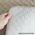 H.VERSAILTEX Premium Washable Pee Pads for Dogs 2 Pack Super Absorbent 100% Waterproof Reusable Non-Slip Quilted Puppy T