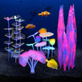 Glowing Fish Tank Decoration Aquarium Plants Accessories Kit #2