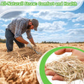 MAQIHAN 5.92 OZ Natural Straw Bedding - Organic Straw Mulch for Rabbits
