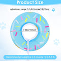 Hpmjz Cat Cone Collar Adjustable Cat Recovery Collar Soft Cone Cute Cats Collars After Surgery Kitten Recovery Cones to Stop Licking Pet Elizabethan Collars for Cats Kittens and Puppies（Blue）