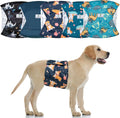 ZINGTERRA 5 Pack Dog Diapers Male,Reusable Leakproof Pet Soft Dog Belly Band Wraps,High Absorbency Male Dog Diaper,Wider Washable Belly Band for Doggy Incontinence and Puppy Training